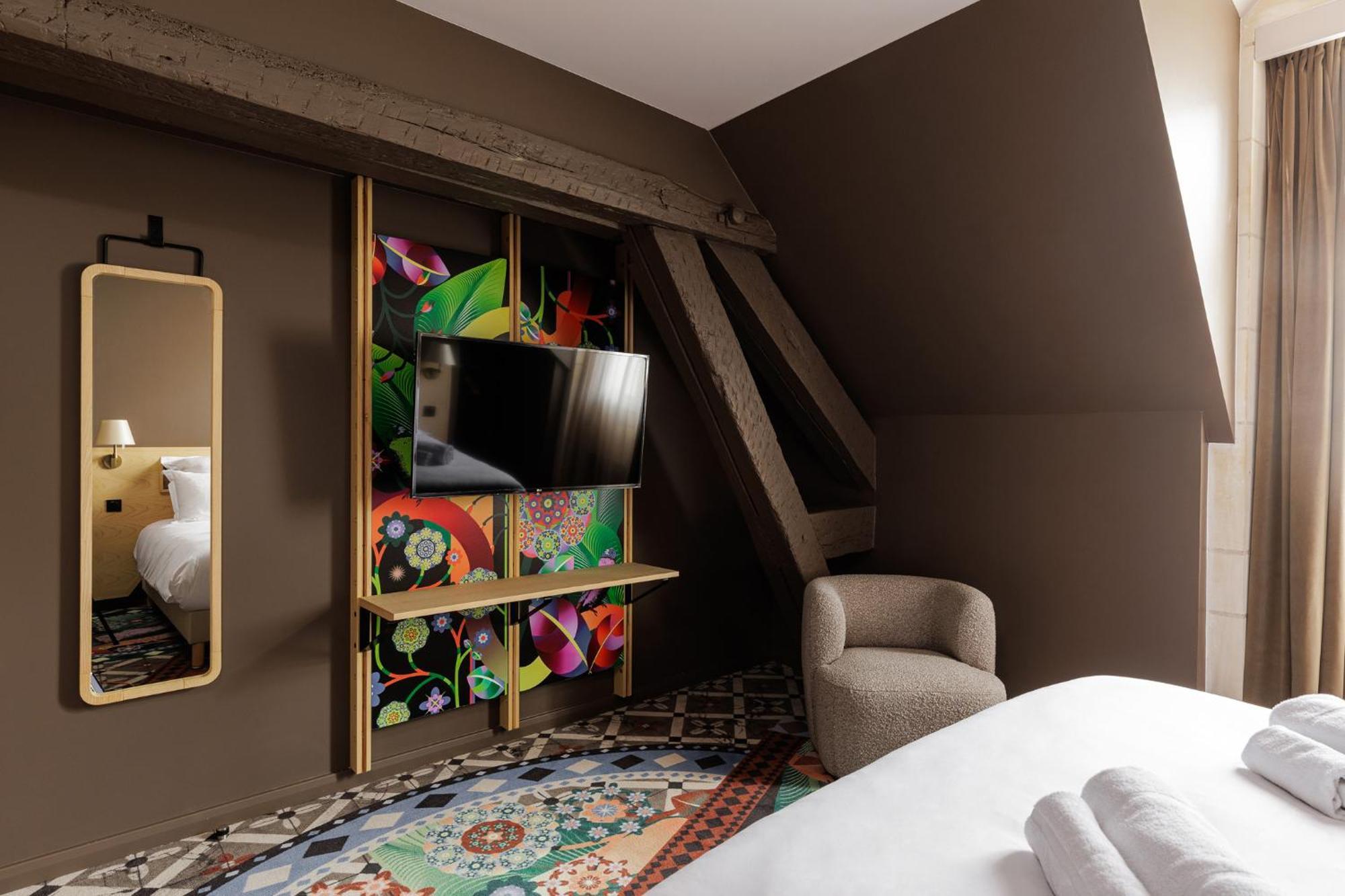 Hotel Cloitre - Entree Autonome, Reception En Ligne - Encore Mieux Orleans Luaran gambar